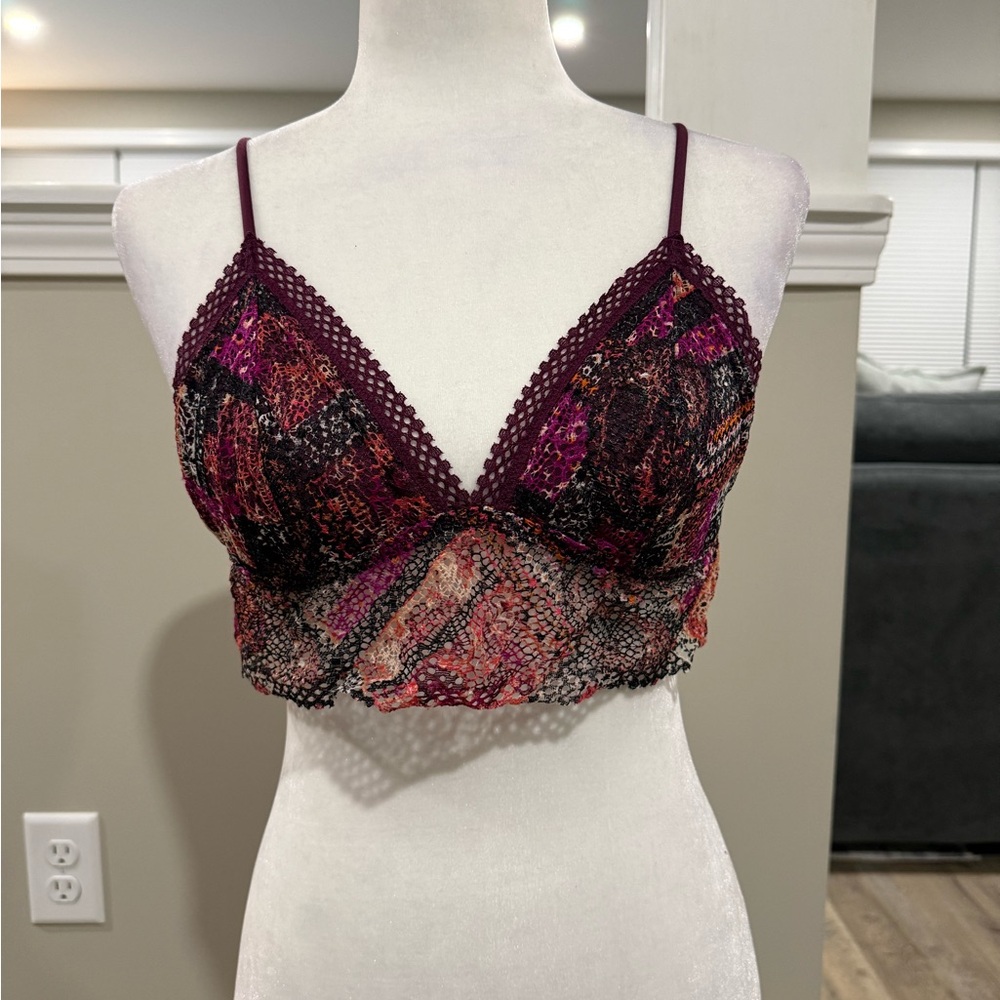 Victoria's Secret Bralette Women's Multipattern Padded Pullover Lace